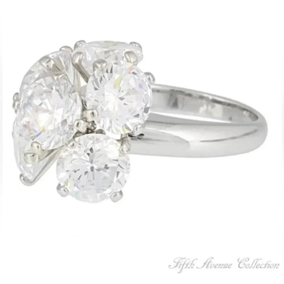 🇨🇦🆕5th Avenue Women’s Sterling Silver Ring - Picture 9 of 16